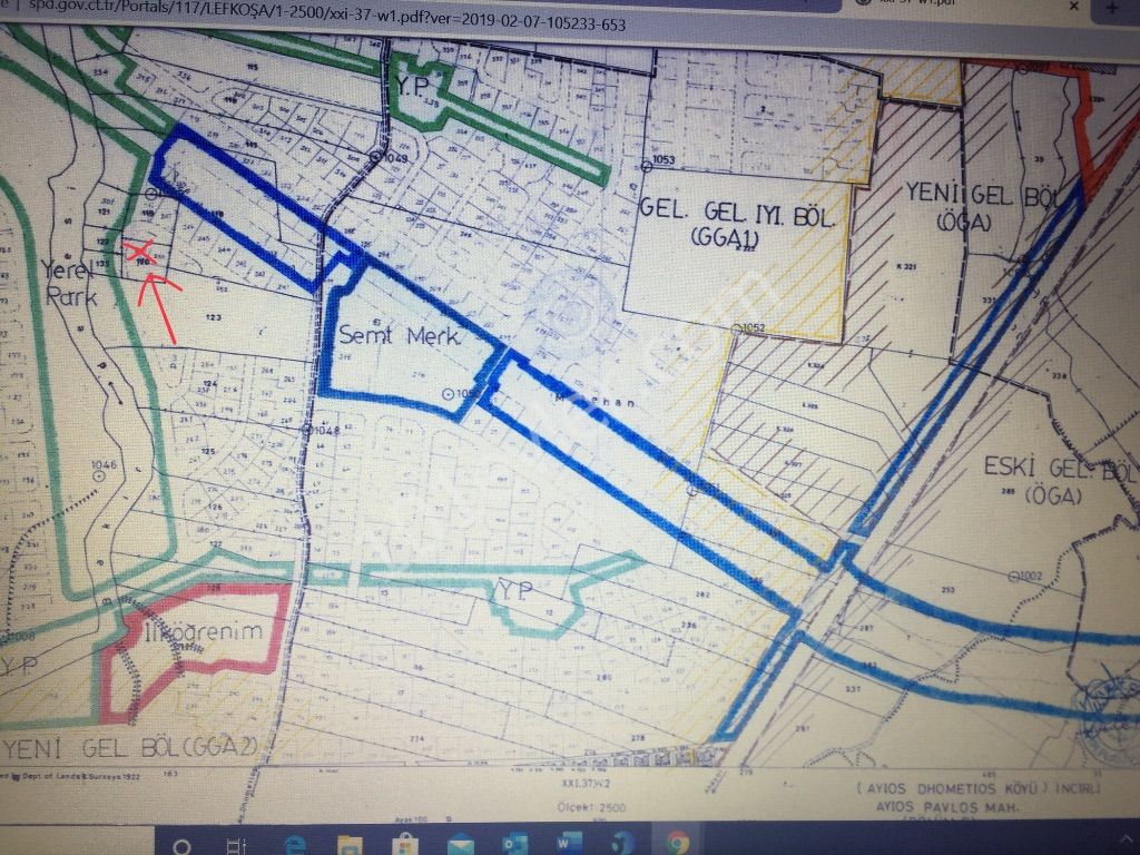 LEFKOŞA Metehan Bölgesinde Şehit Çocuğu Arsası