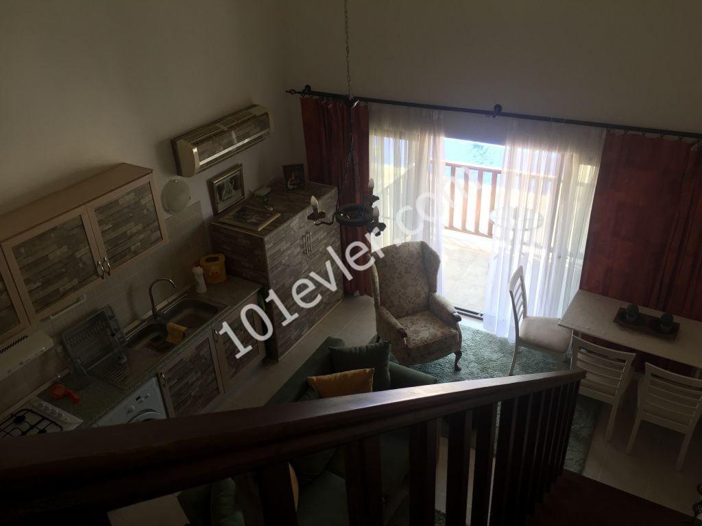 2+1 Apartment on the first floor in Kyrenia, Ozanköy village with communal swimming pool , maintenance inculded