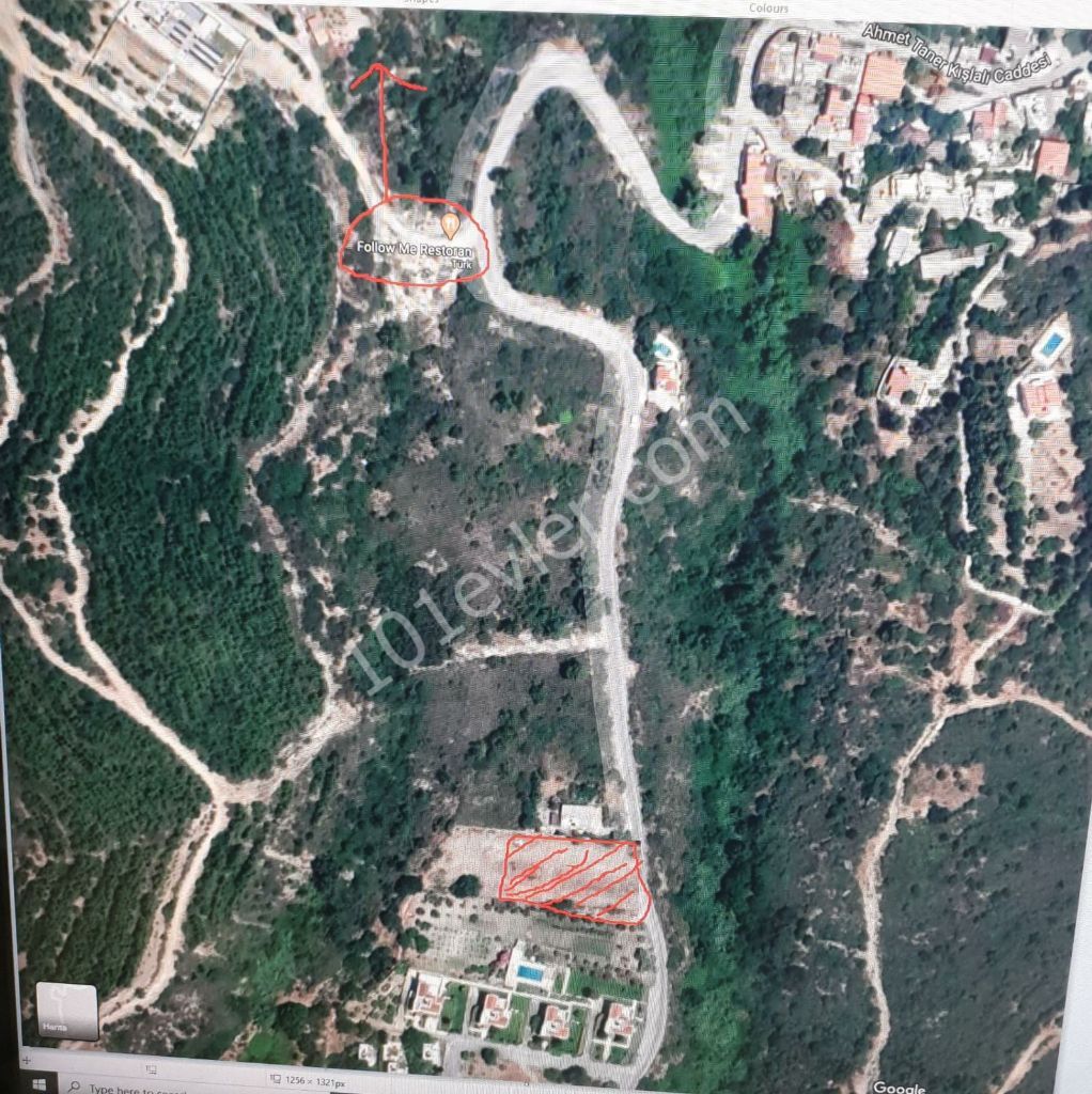 BEAUTIFUL PLOT IN KARMİ 2,140 m2 WITH EXCELLENT SEA AND MOUNTAIN VIEWS