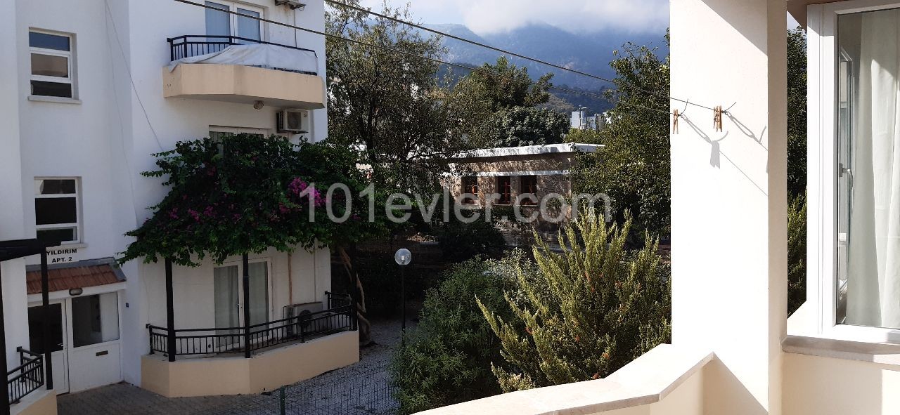 KYRENIA, ALSANCAK  apartment flat 1+1  with furniture  near NERJAT BRITISH COLLAGE- Maintenance and internet incuded