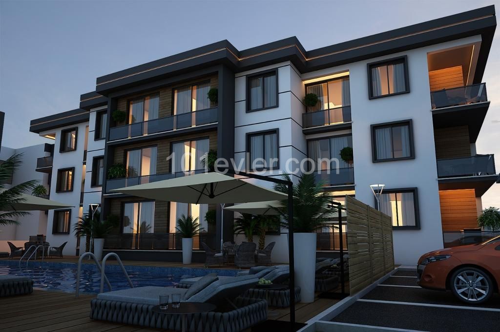 1+1 FLATS FOR SALE IN ALSANCAK REGION WITH A PERFECT LOCATION IN THE CITY ** 