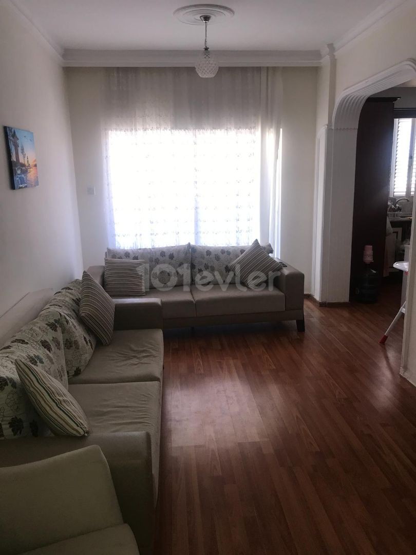 2+1 Apartment on the 3rd. floor in Lapta with sea and mountain views without furniture