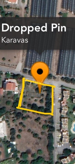 Investment  pilot  of 1,885 m2 with 40% Building Permission  walking distance. beach