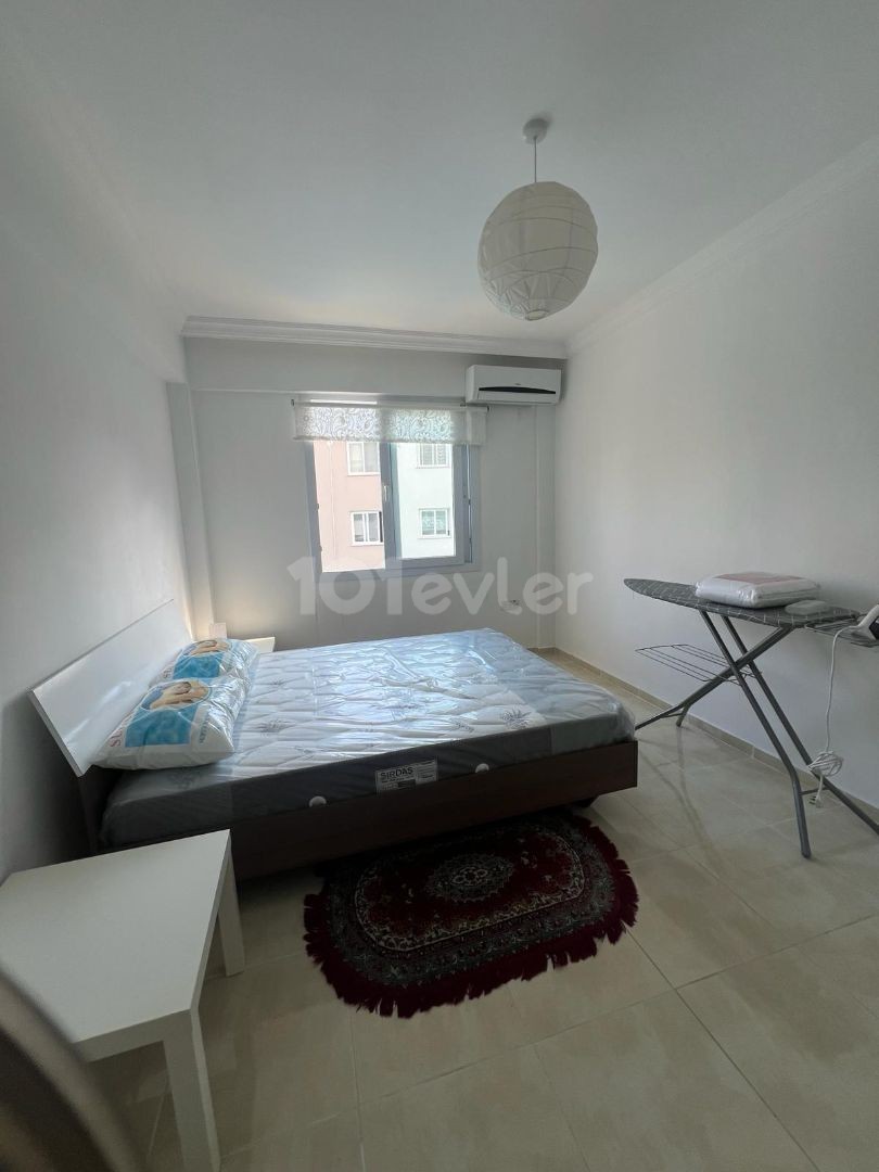 IN ALSANCAK 1+1 FULLY FURNISHED NEW APT WITH WIDE BALKONY AND COMMON SWIMMING POOL