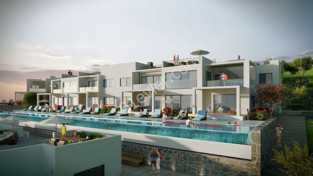 2 BEDROOM APARTMENT FOR SALE IN KYRENIA KARAAĞAÇ NEAR KORINEUM GOLF COURSE: AAMIR SOHAIL 0542 888 11 86