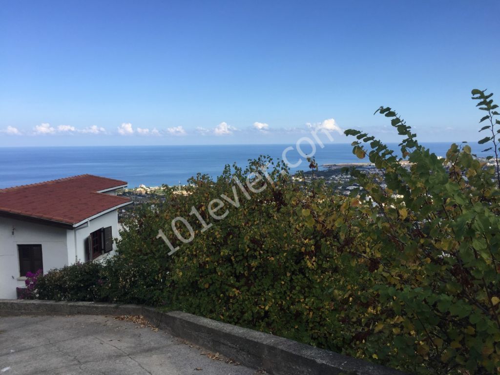 PRE 1974 ENGLISH TITLE 3 BEDROOM VILLA WITH  PANAROMIC VIEWS - SOLE AGENT : DOĞAN BORANSEL 0533-8671911