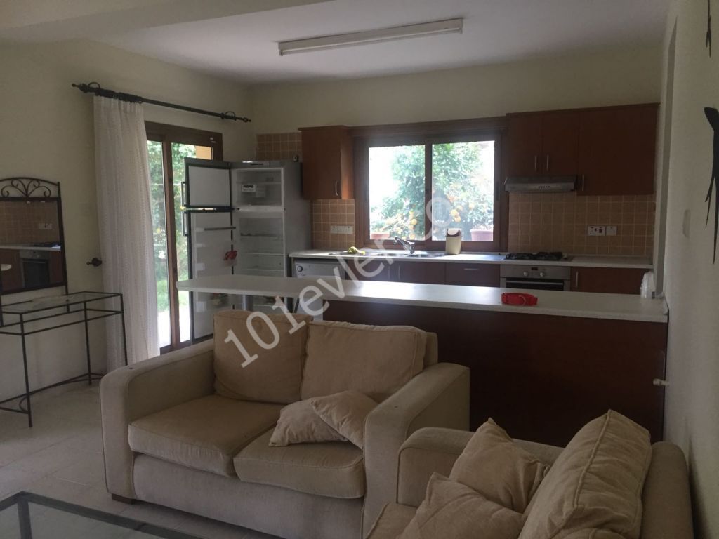 3 BEDROOM SEMIDETACHED VILLA WITH COMMUNAL SWIMMING POOL IN  ÇATALKÖY VILLAGE