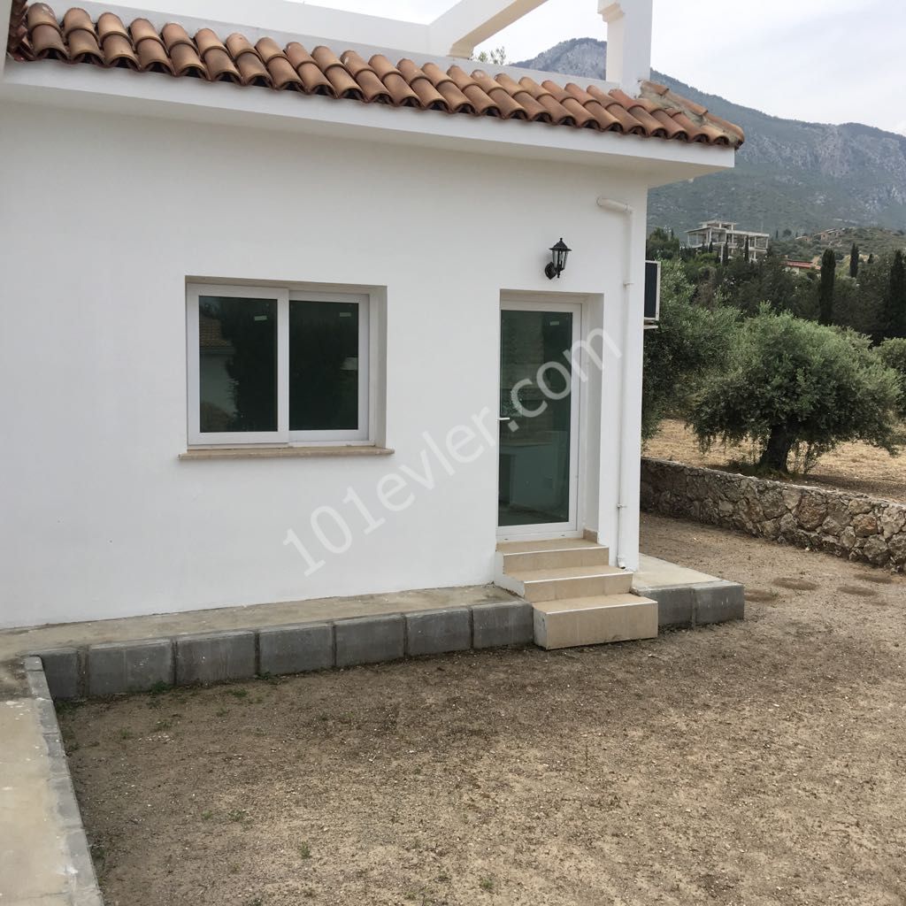 4+1 sea and mountain view Turkish title deeds villas