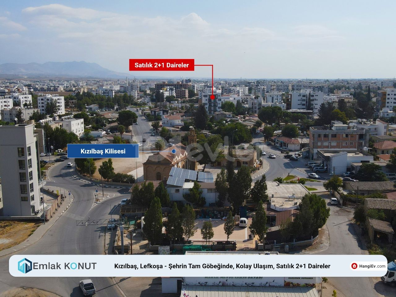 2 + 1 APARTMENTS FOR SALE IN THE KYZYLBAŞ DISTRICT OF NICOSIA. ** 