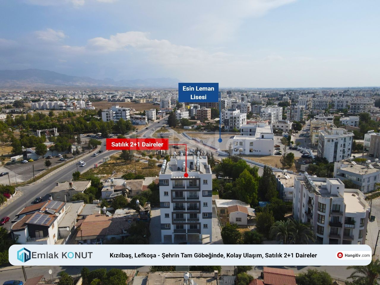 2 + 1 APARTMENTS FOR SALE IN THE KYZYLBAŞ DISTRICT OF NICOSIA. ** 