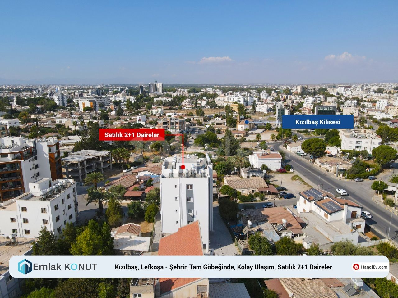 2 + 1 APARTMENTS FOR SALE IN THE KYZYLBAŞ DISTRICT OF NICOSIA. ** 