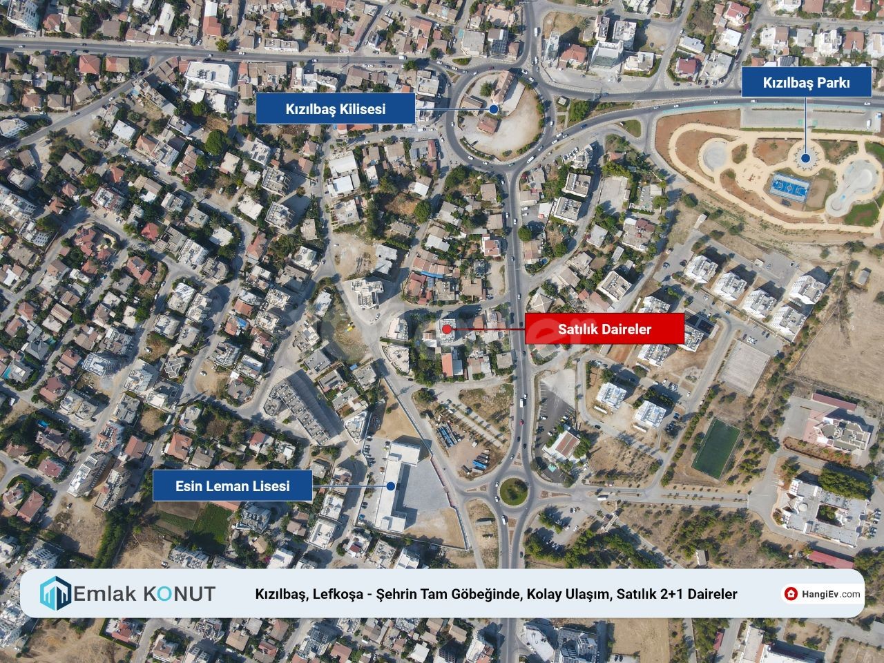 2 + 1 APARTMENTS FOR SALE IN THE KYZYLBAŞ DISTRICT OF NICOSIA. ** 