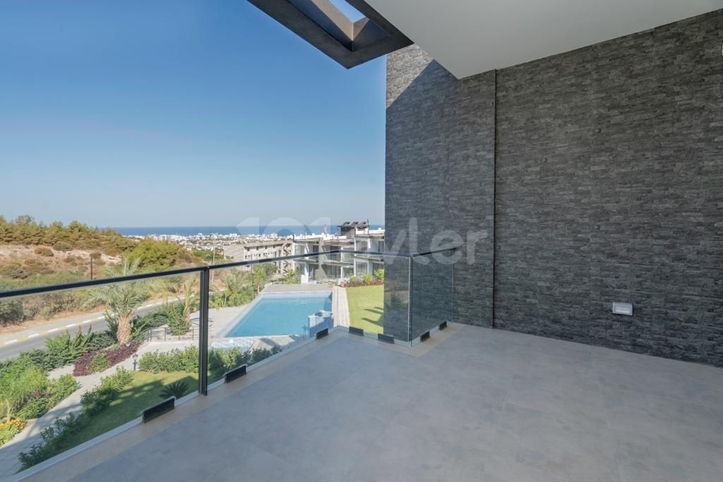 2+ 1 Apartment for sale in the Bellapais District of Kyrenia on a Site with a Magnificent View ** 