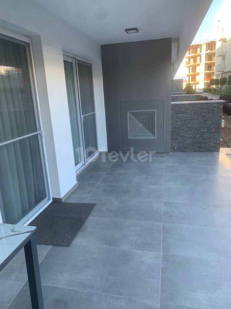 1+1 for rent in Avlu complex 0 floor pool view