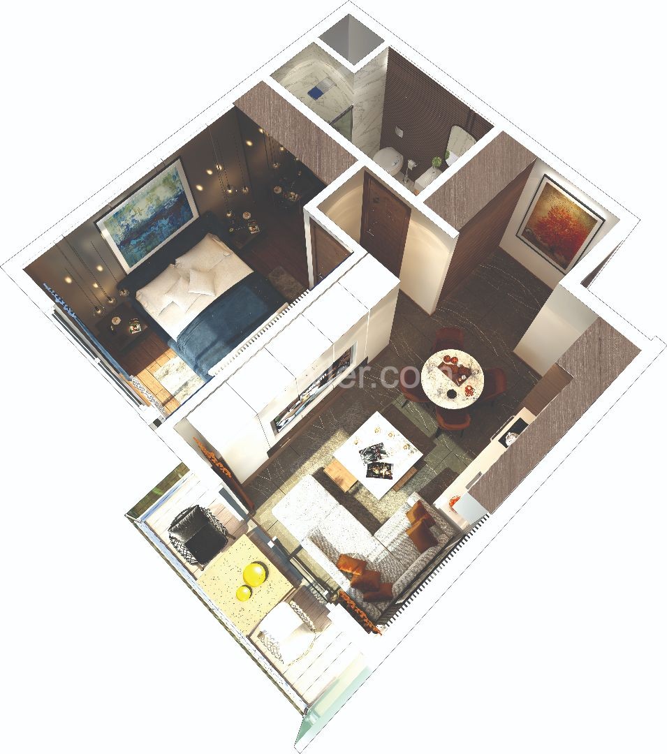 FROM EXEN INVEST 1+1 FLAT WITH CASINOLU 5-STAR HOTEL CONCEPT ** 