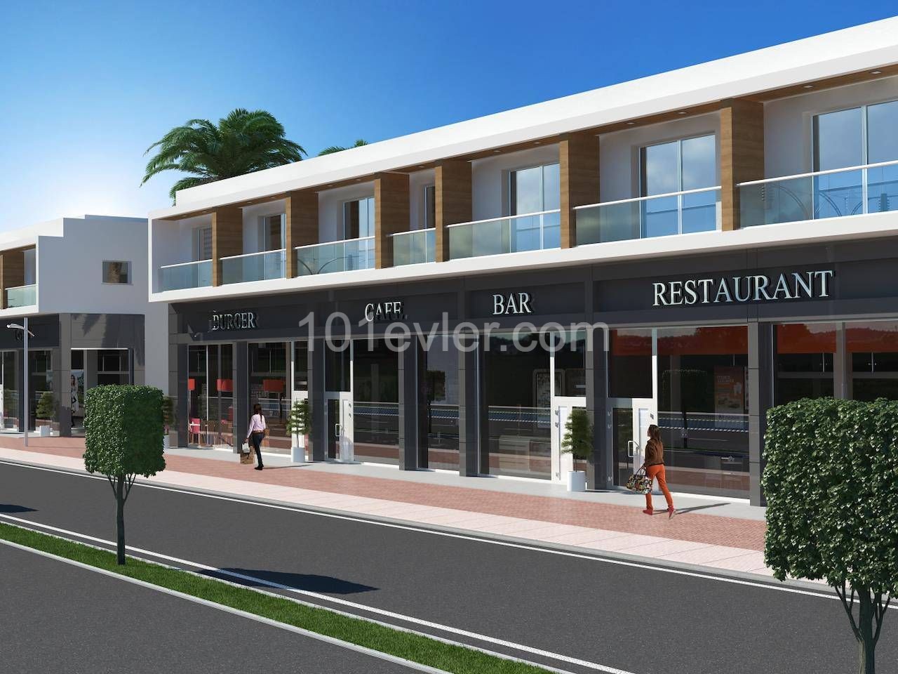 E ① INVEST TEN Long Beach am Meer am Bosporus Luxusvilla Typ 1+1 Wohnung zum Verkauf ** 