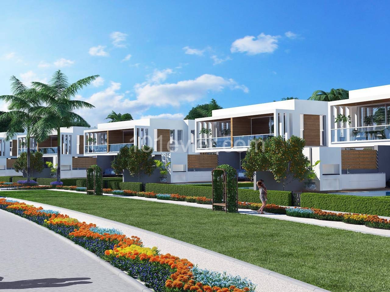 EXEN İNVEST' TEN Long Beach Boğazda Denize Sıfır Satılık Lüks Villa Tipi  1+1 Daire