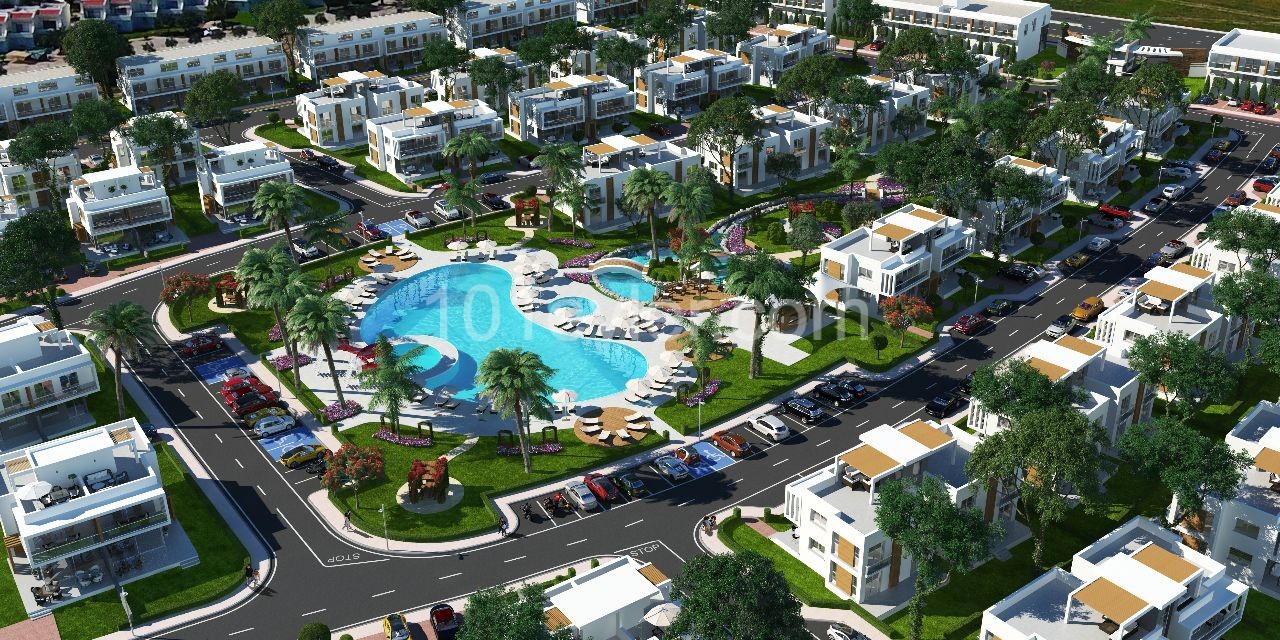 EXEN İNVEST' TEN Long Beach İskele Boğazda Denize Sıfır Satılık Lüks Villa Tipi Stüdio