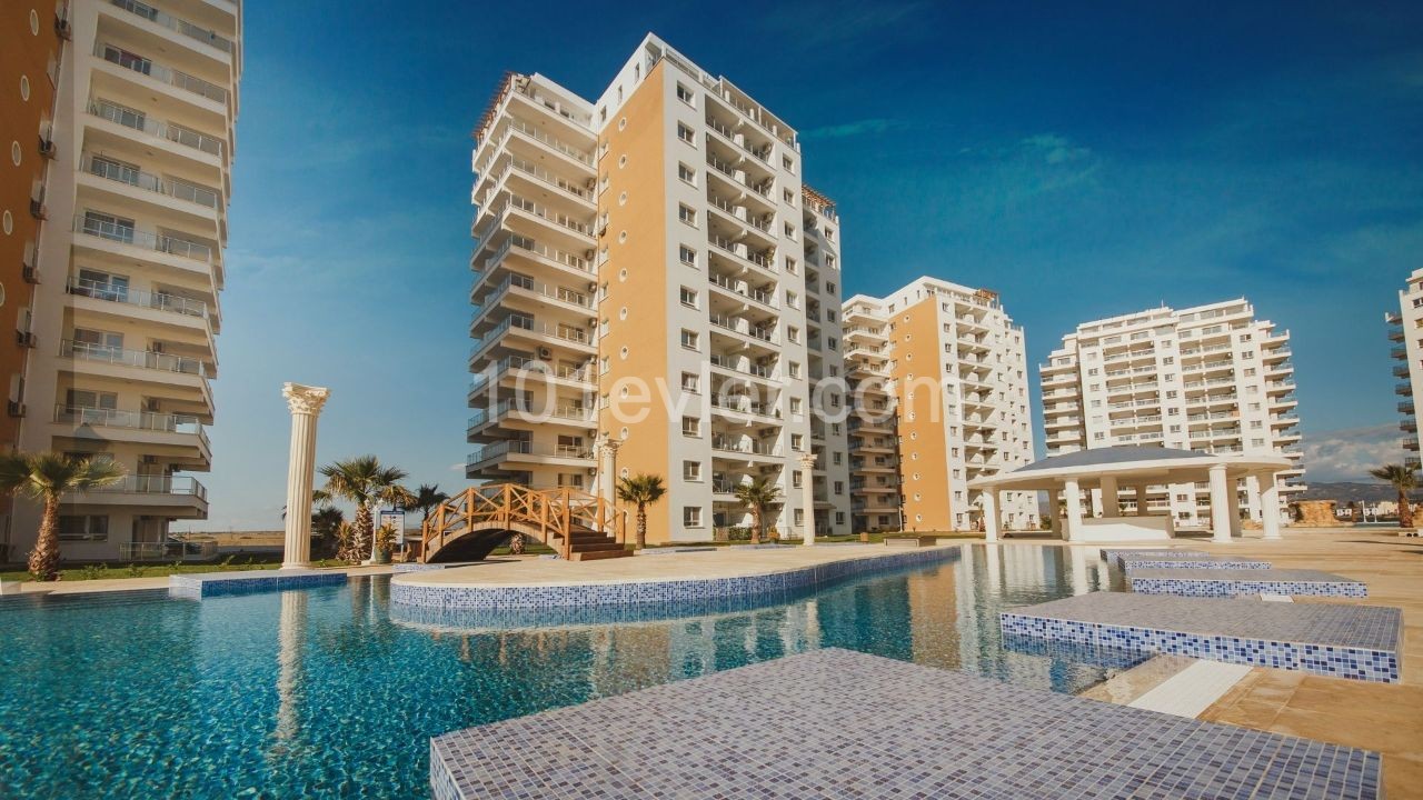 1+1 Flat for Sale with Hotel Concept in Famagusta Iskele by Exen Invest ** 