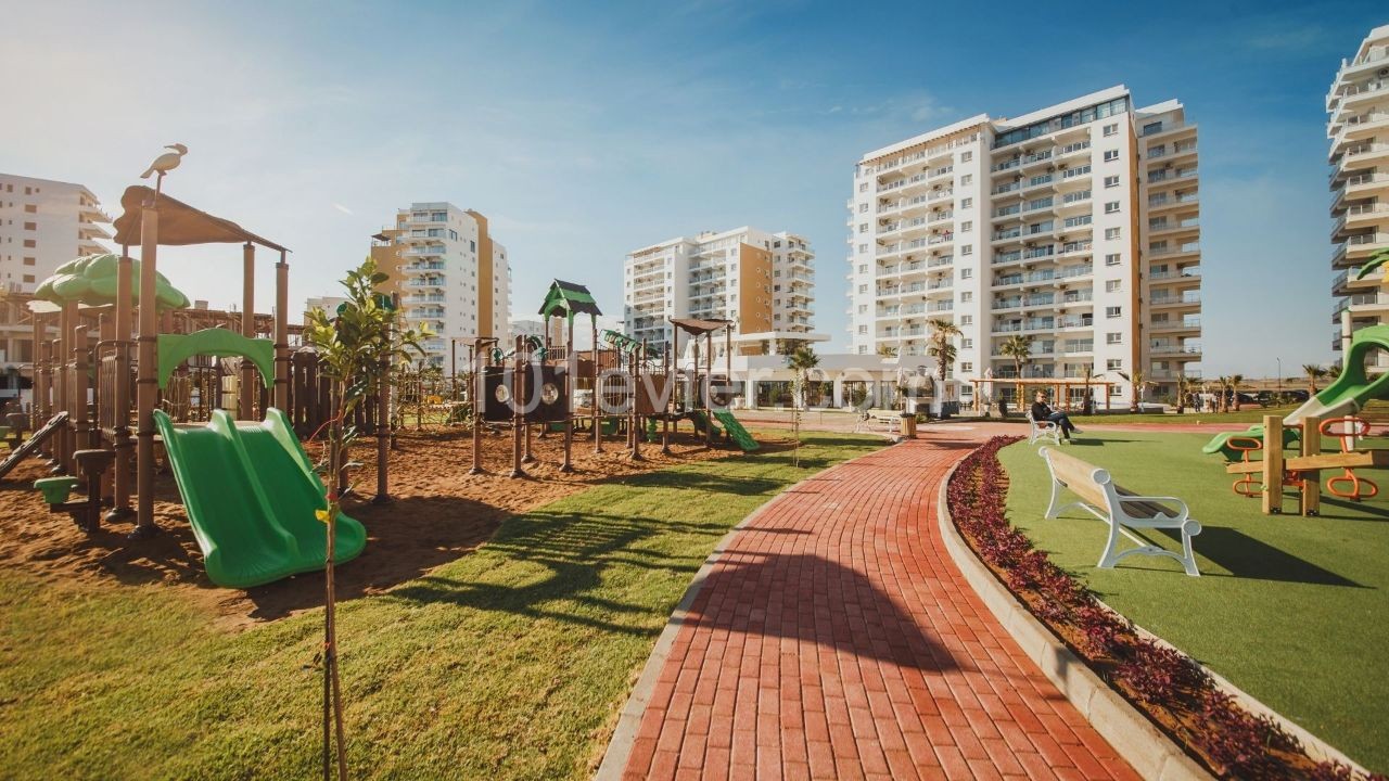 1+1 Flat for Sale with Hotel Concept in Famagusta Iskele by Exen Invest ** 