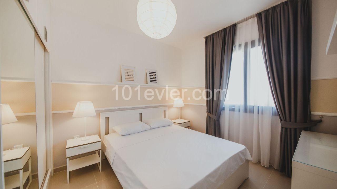 1+1 Flat for Sale with Hotel Concept in Famagusta Iskele by Exen Invest ** 