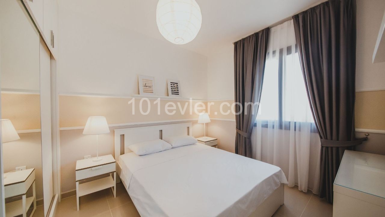 Exen İnvest’ten Mağusa İskelede Otel Konseptli Satılık 1+1 Daire 