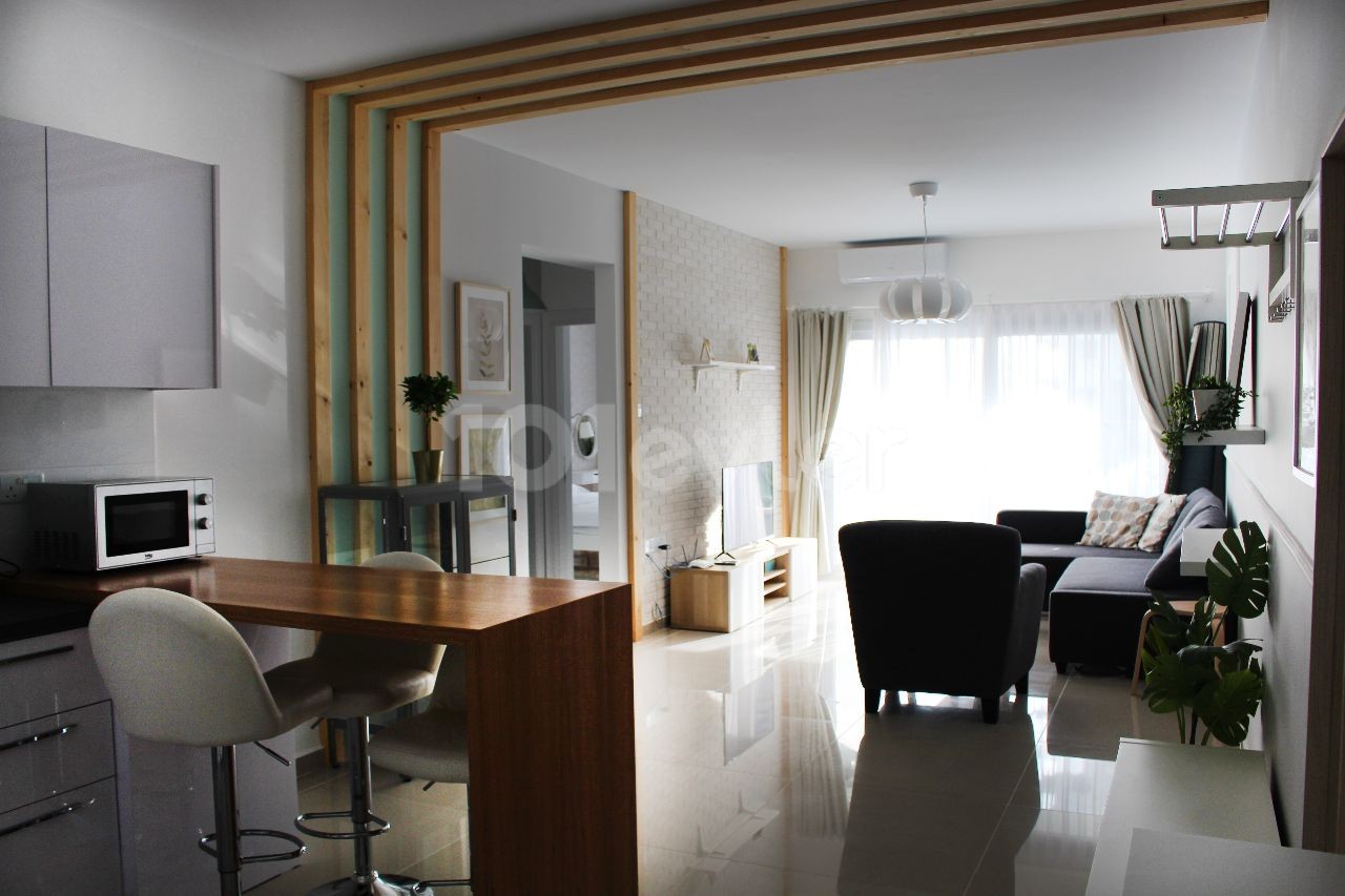Продается 1+1 квартира с концепцией отеля в районе Пирс-Лонг-Бич от Exen Invest ** 