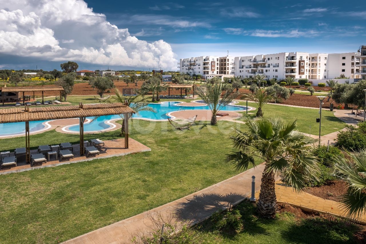 Продается 1+1 летняя квартира в Бафраде Северного Кипра от Exen Invest ** 
