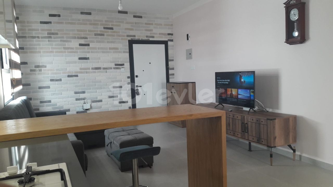 FULLY FURNISHED 1+1 FLAT FOR SALE IN İSKELE LONG BEACH SITE