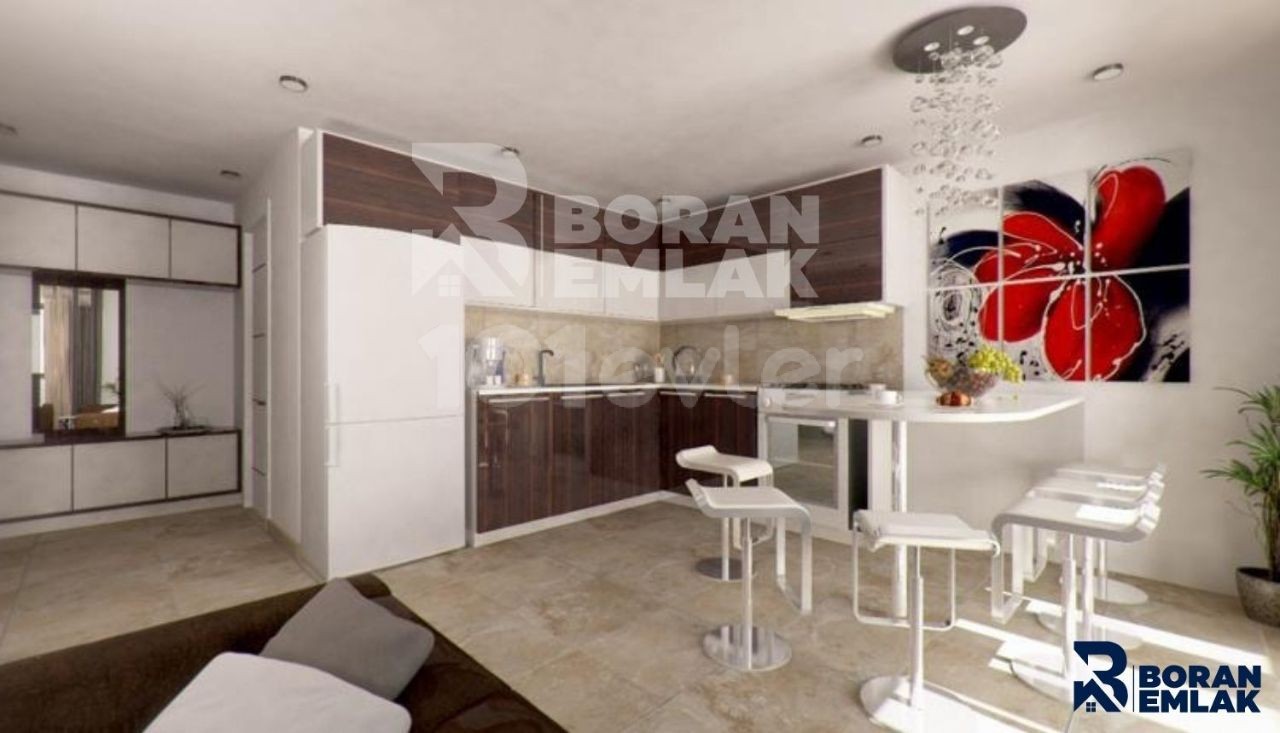 2 + 1 Turkish Zero Apartments for Sale in Nicosia Mitralide at Prices Starting from Stg 45,000 ** 