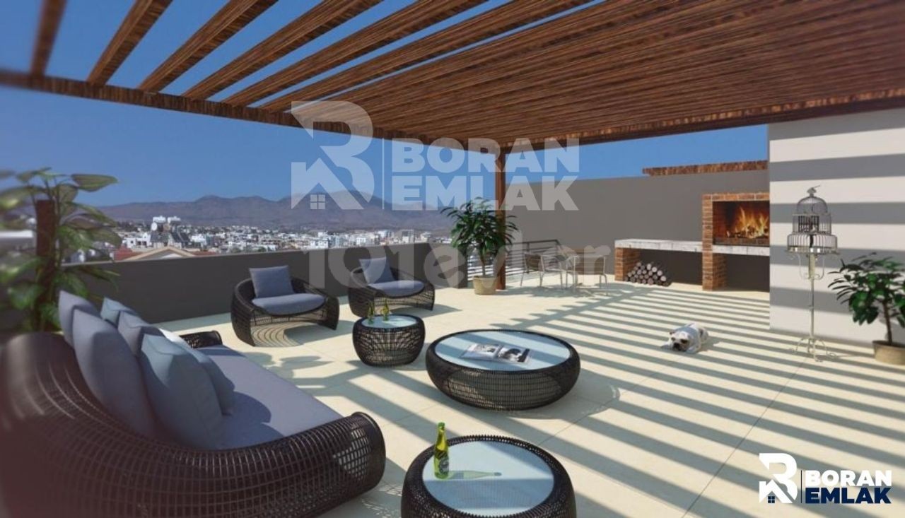 2 + 1 Turkish Zero Apartments for Sale in Nicosia Mitralide at Prices Starting from Stg 45,000 ** 