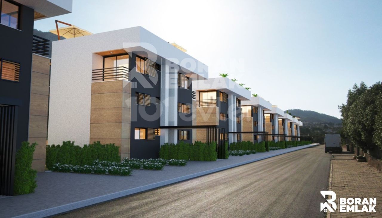 1 +1 and 2+1 Apartments For Sale in Kyrenia Karsiyaka  