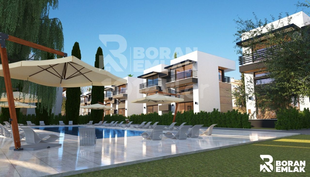 1 +1 and 2+1 Apartments For Sale in Kyrenia Karsiyaka  