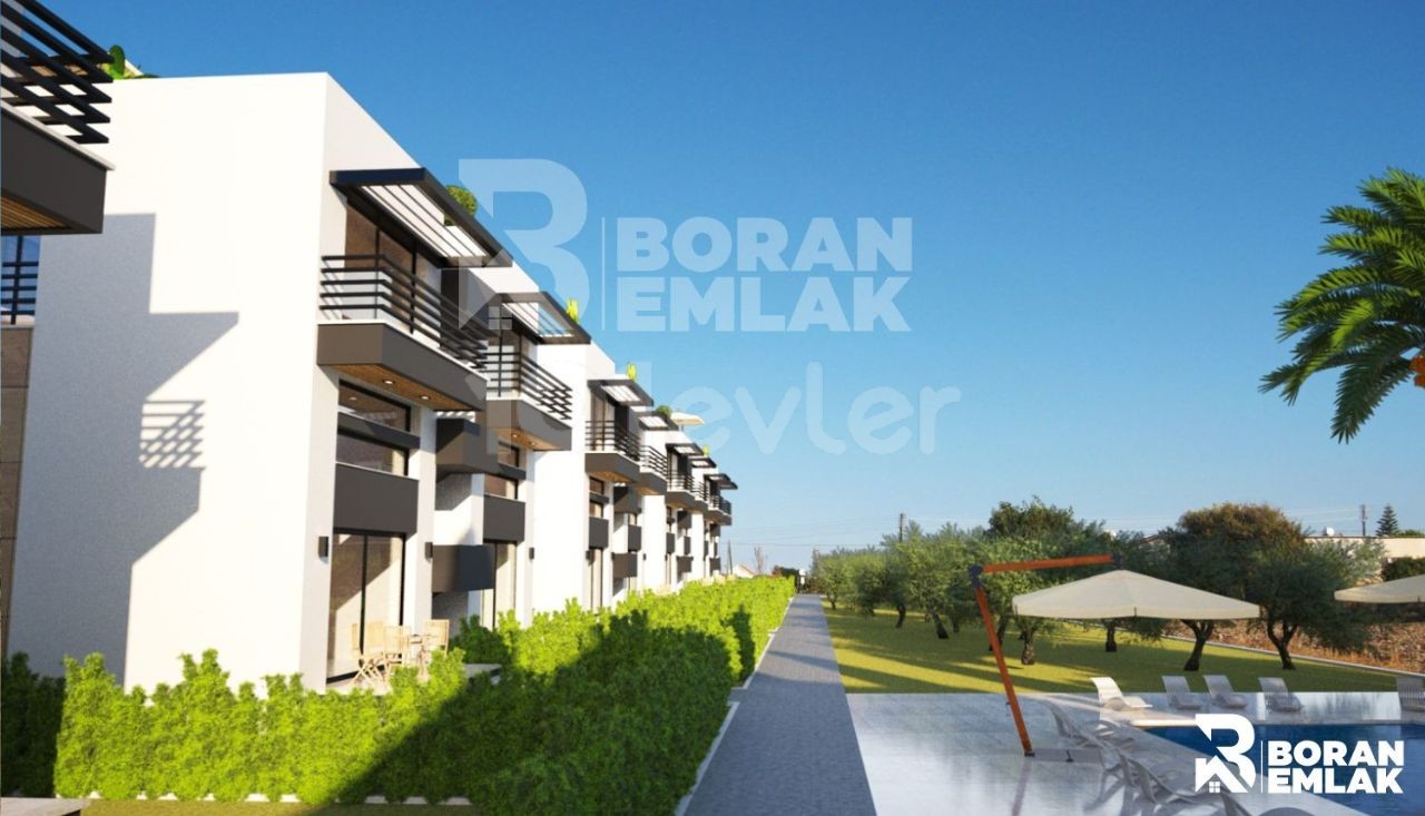 1 +1 and 2+1 Apartments For Sale in Kyrenia Karsiyaka  