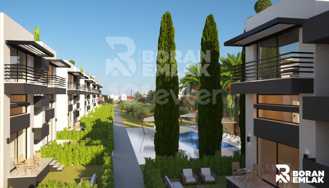 1 +1 and 2+1 Apartments For Sale in Kyrenia Karsiyaka  