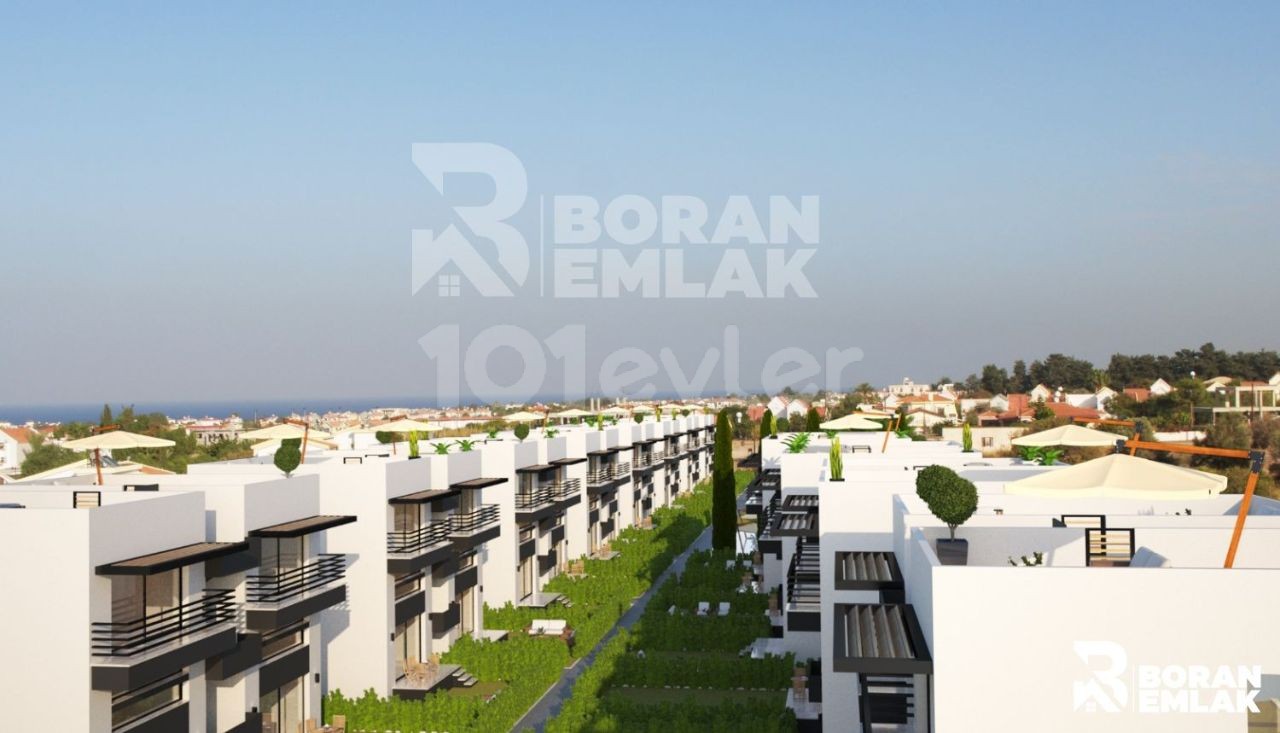 1 +1 and 2+1 Apartments For Sale in Kyrenia Karsiyaka  