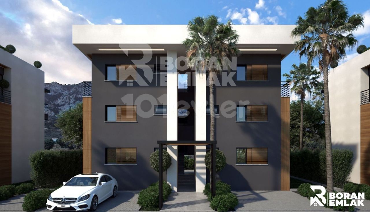 1 +1 and 2+1 Apartments For Sale in Kyrenia Karsiyaka  