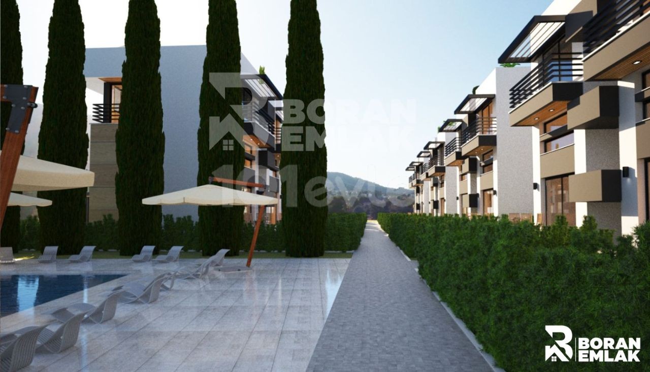 1 +1 and 2+1 Apartments For Sale in Kyrenia Karsiyaka  