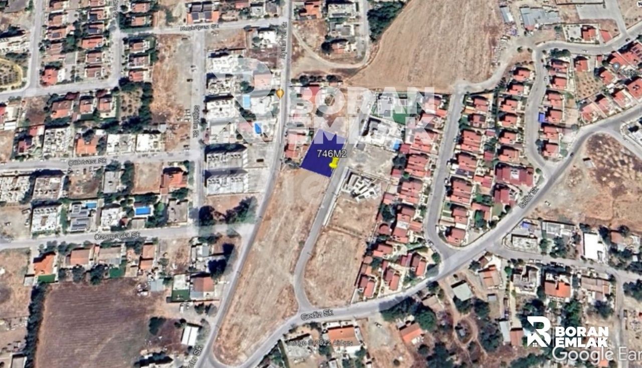 Land for Sale in Nicosia Dumlupınar Suitable for Villa Construction