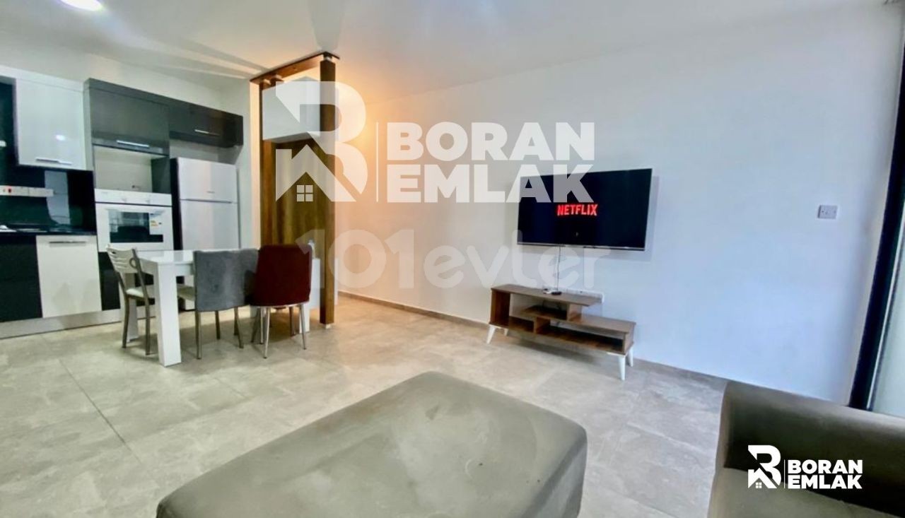 2+1 Fully Furnished Apartment for Rent 450 STG in Nicosia, Küçük Kaymaklı 