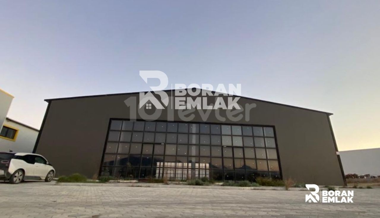 Modern Front Warehouse for Rent in Haspolat Industrial Zone (Available as of 01.04.2024)