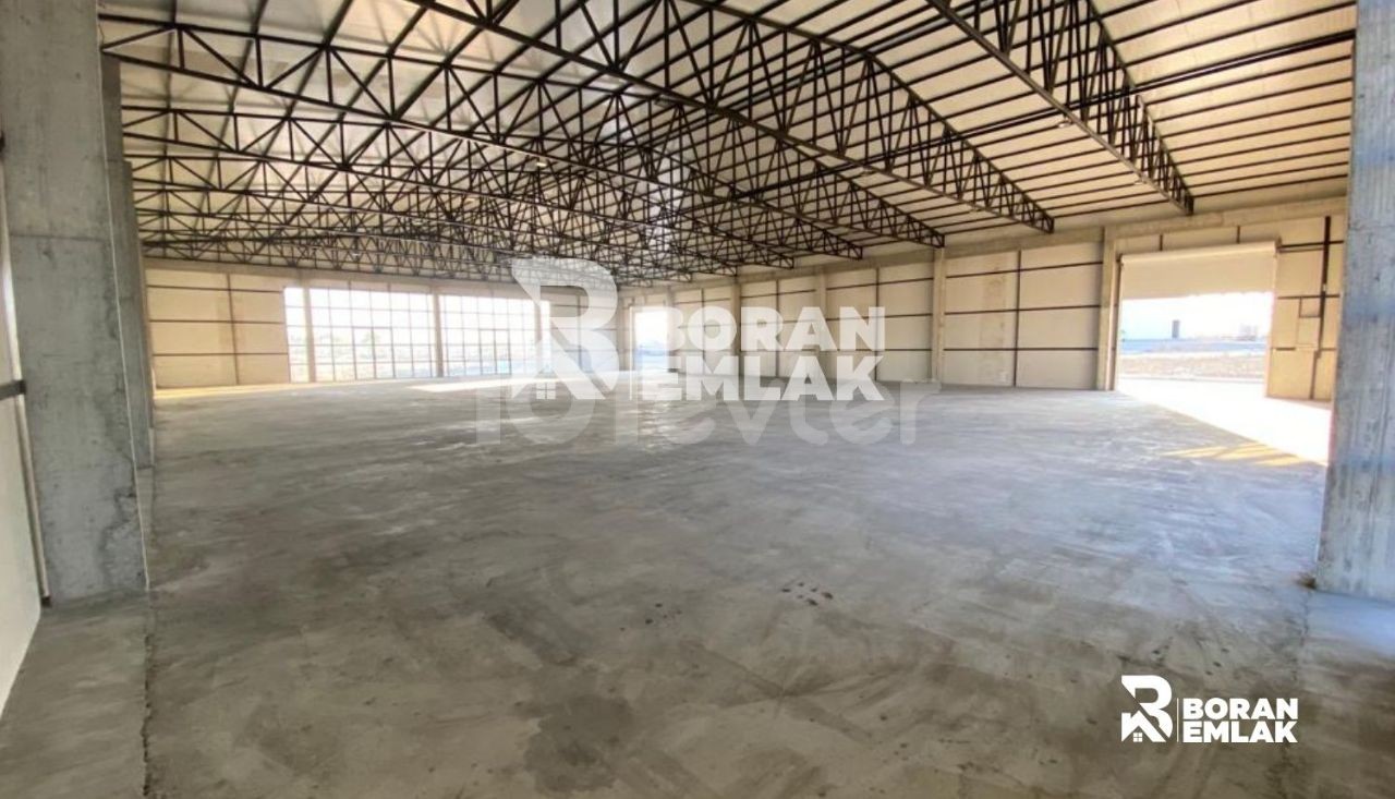 Modern Front Warehouse for Rent in Haspolat Industrial Zone (Available as of 01.04.2024)