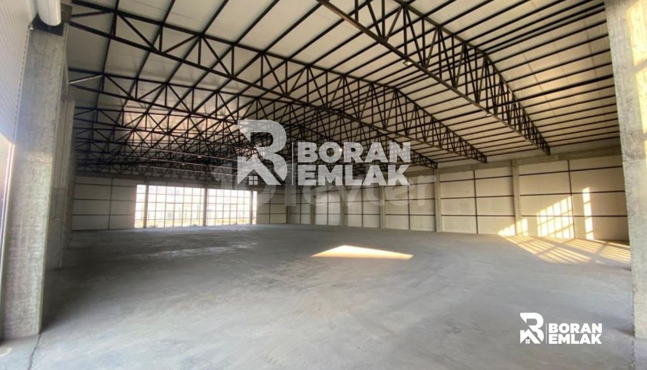 Modern Front Warehouse for Rent in Haspolat Industrial Zone (Available as of 01.04.2024)