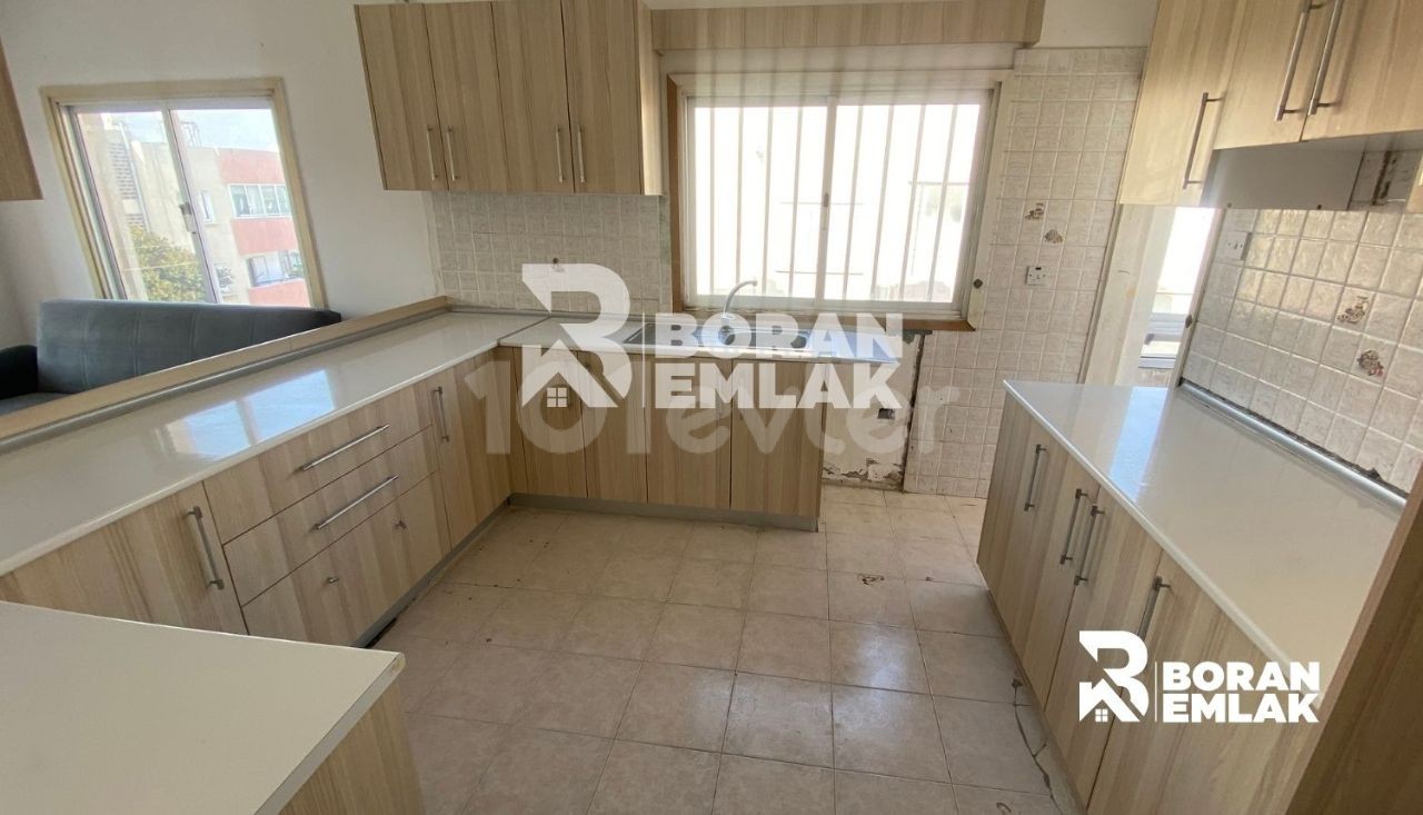 Lefkoşa Ortaköy'de 3+1 Kiralık EŞYASIZ Daire 