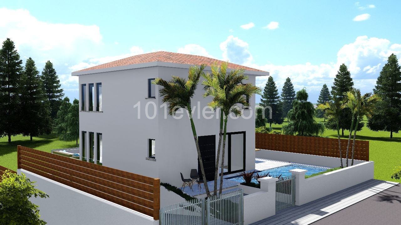 Panoramik Manzaralı Satılık Triplex Villa 