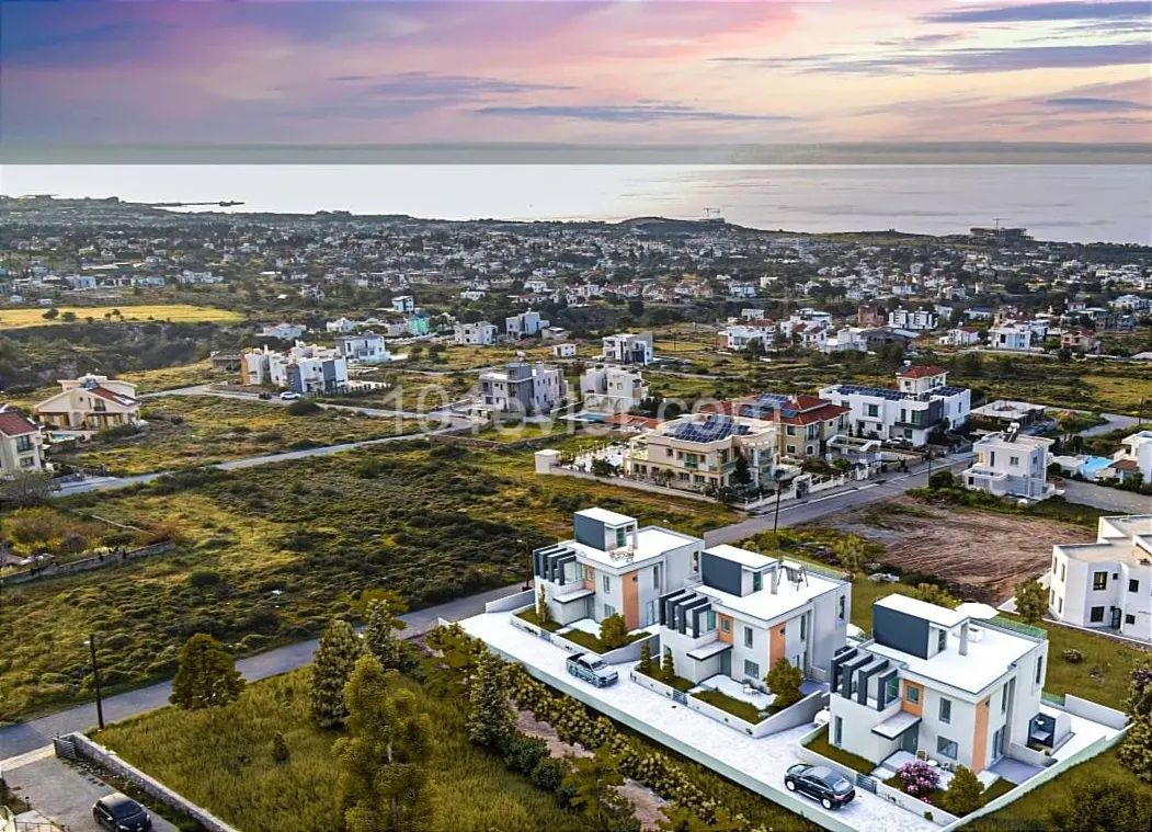 Muhteşem önü kapanmaz Girne Manzarali Villa