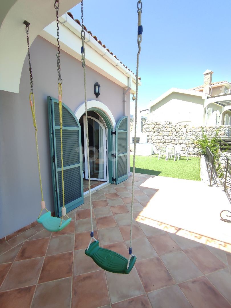 A Fully Furnished Villa Made in Turkish That Cannot Be Interrupted in an Olive Grove ** 