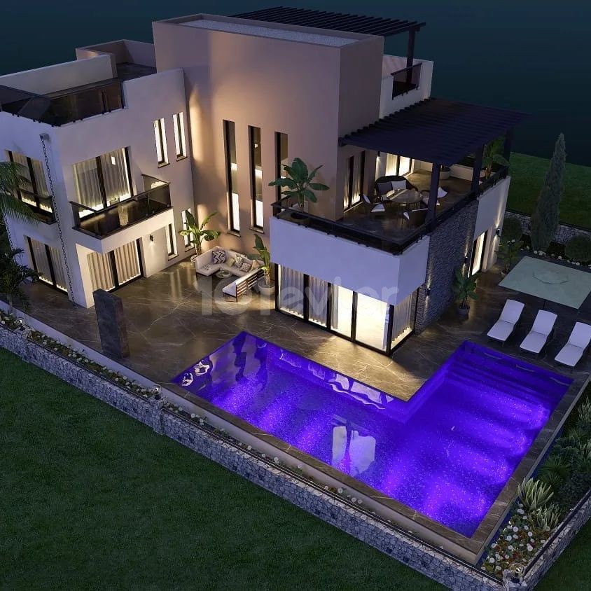 Villa For Sale in Alsancak, Kyrenia