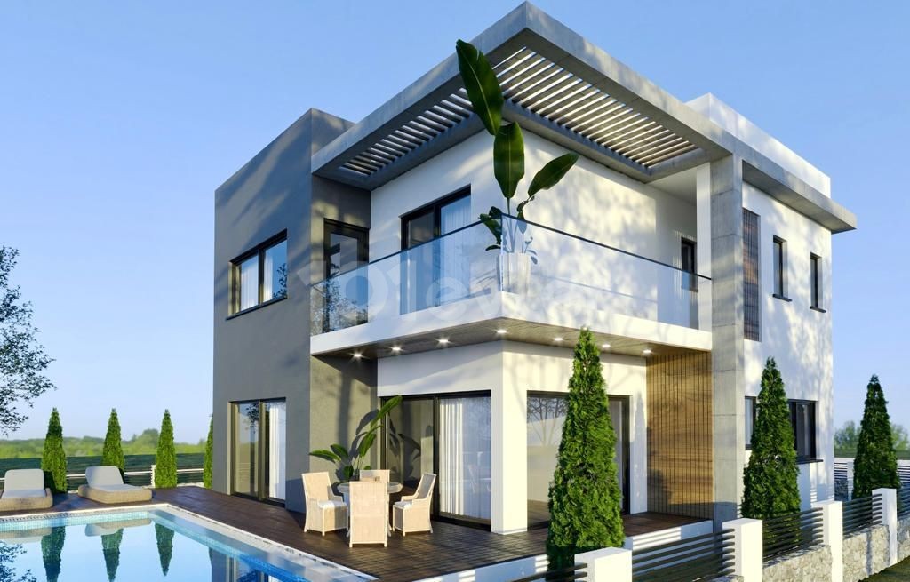 Villas with Large Pool Close to the Sea and Main Road 