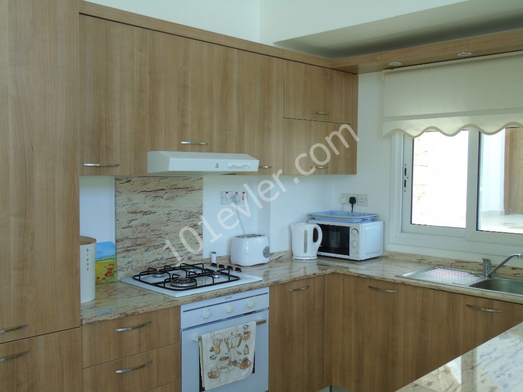 3+1 villa for rent in Karsiyaka/ communal swimming pool 